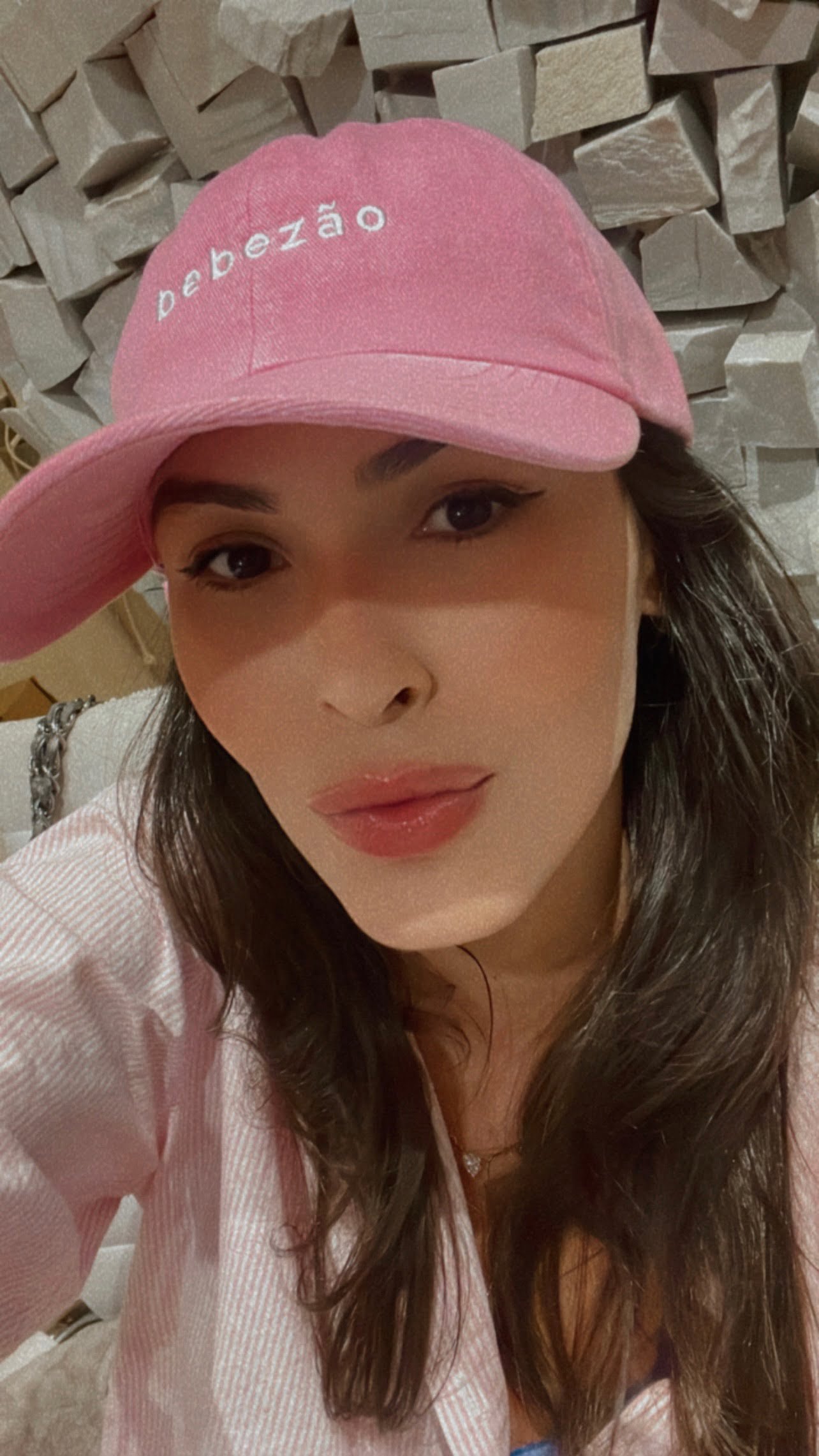 BONÉ BEBEZÃO - rosa - imagem 3