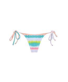 CALCINHA LACINHO TIE DYE CORAL - imagem 1