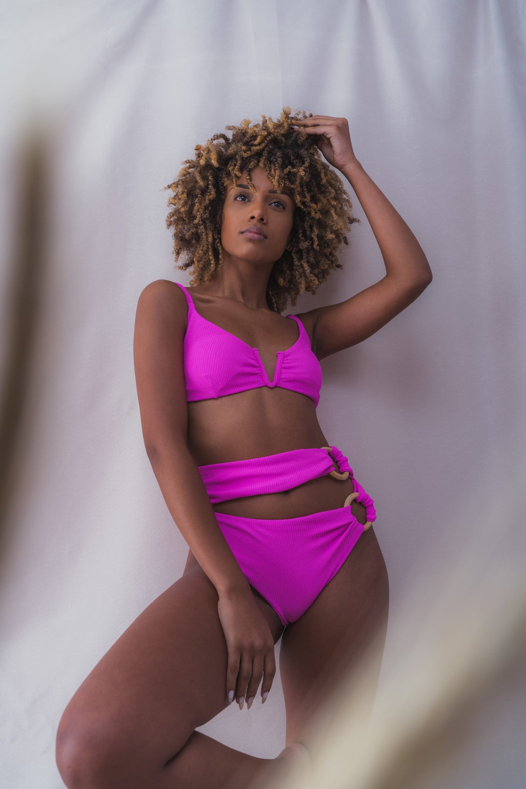 LEBLON TOP PINK TEXTURIZADO - imagem 3
