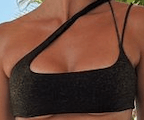 TOP FORMENTERA LUREX PRETO