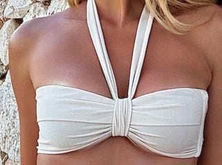 TOP SPLIT OFF WHITE