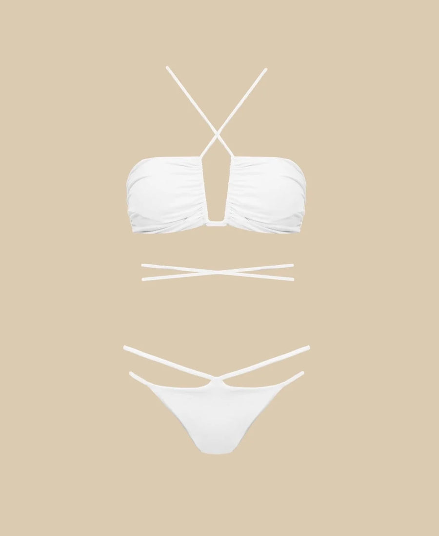 CALCINHA IBIZA BRANCO - detalhe - NAYA Beachwear
