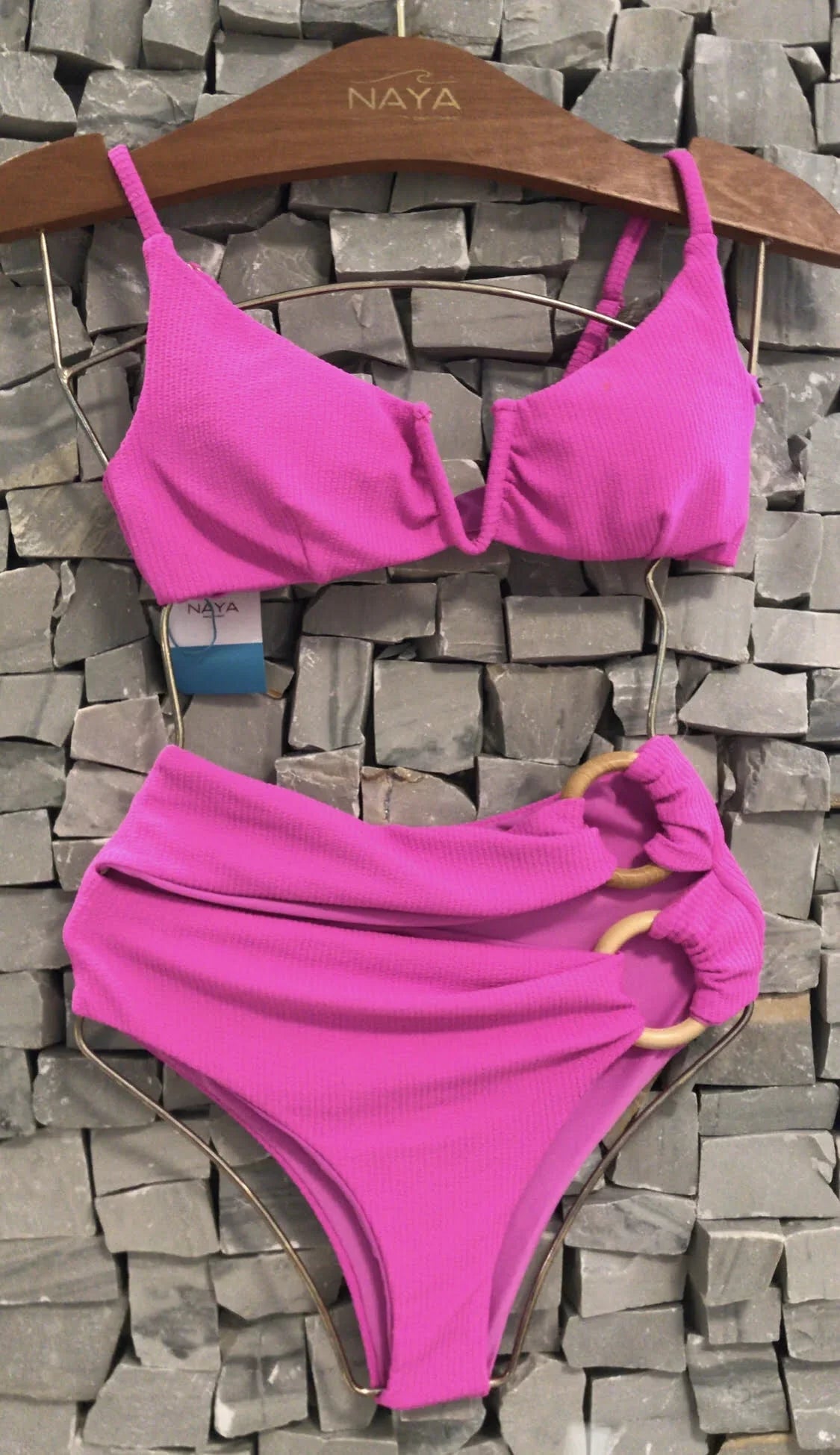 LEBLON TOP PINK TEXTURIZADO - imagem 1