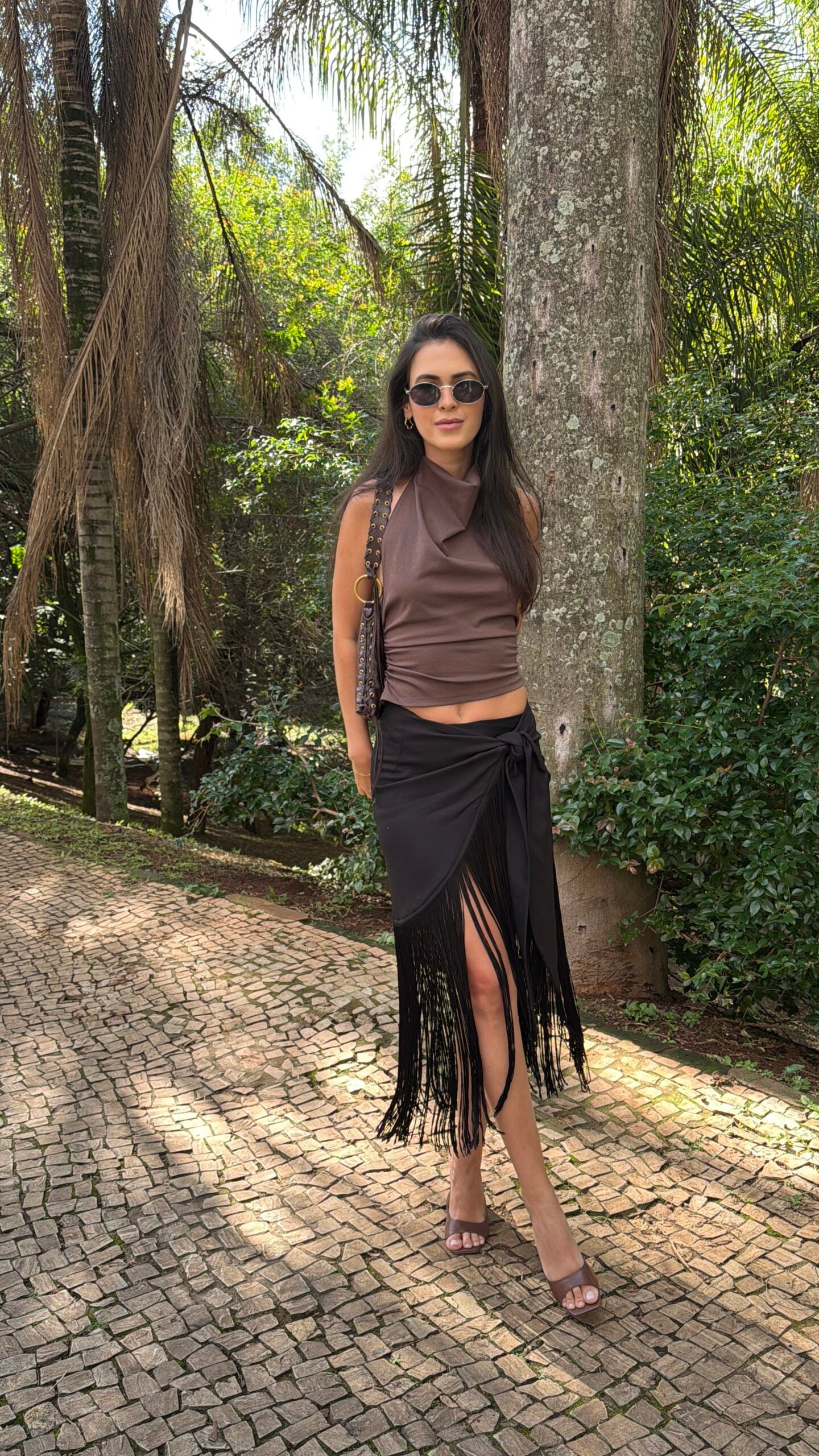 SAIA FRANJA TULUM PRETA - imagem 6