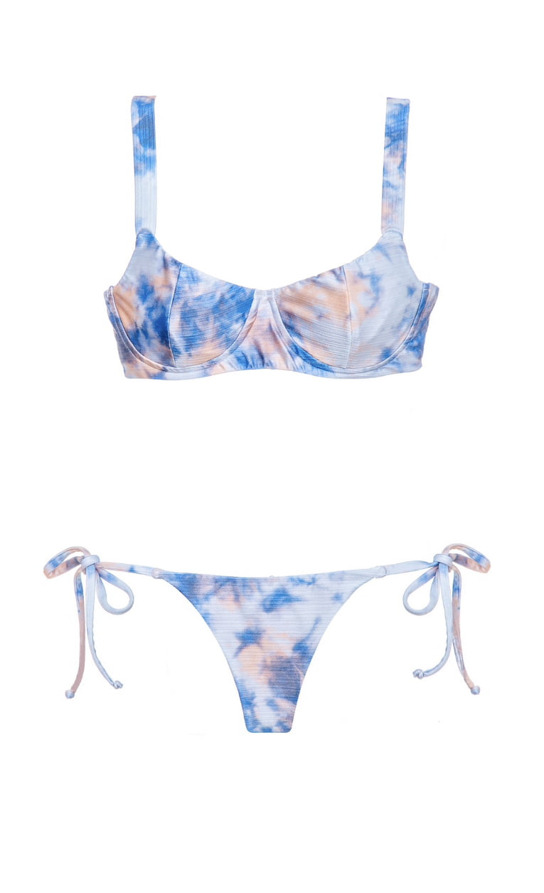 MALIBU TOP TIE DYE NUVEM - detalhe - NAYA Beachwear