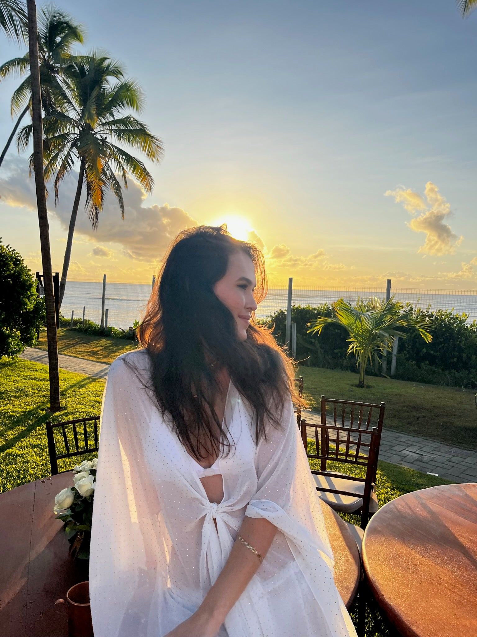 KAFTAN CURTO STRASS BRANCO - imagem 6
