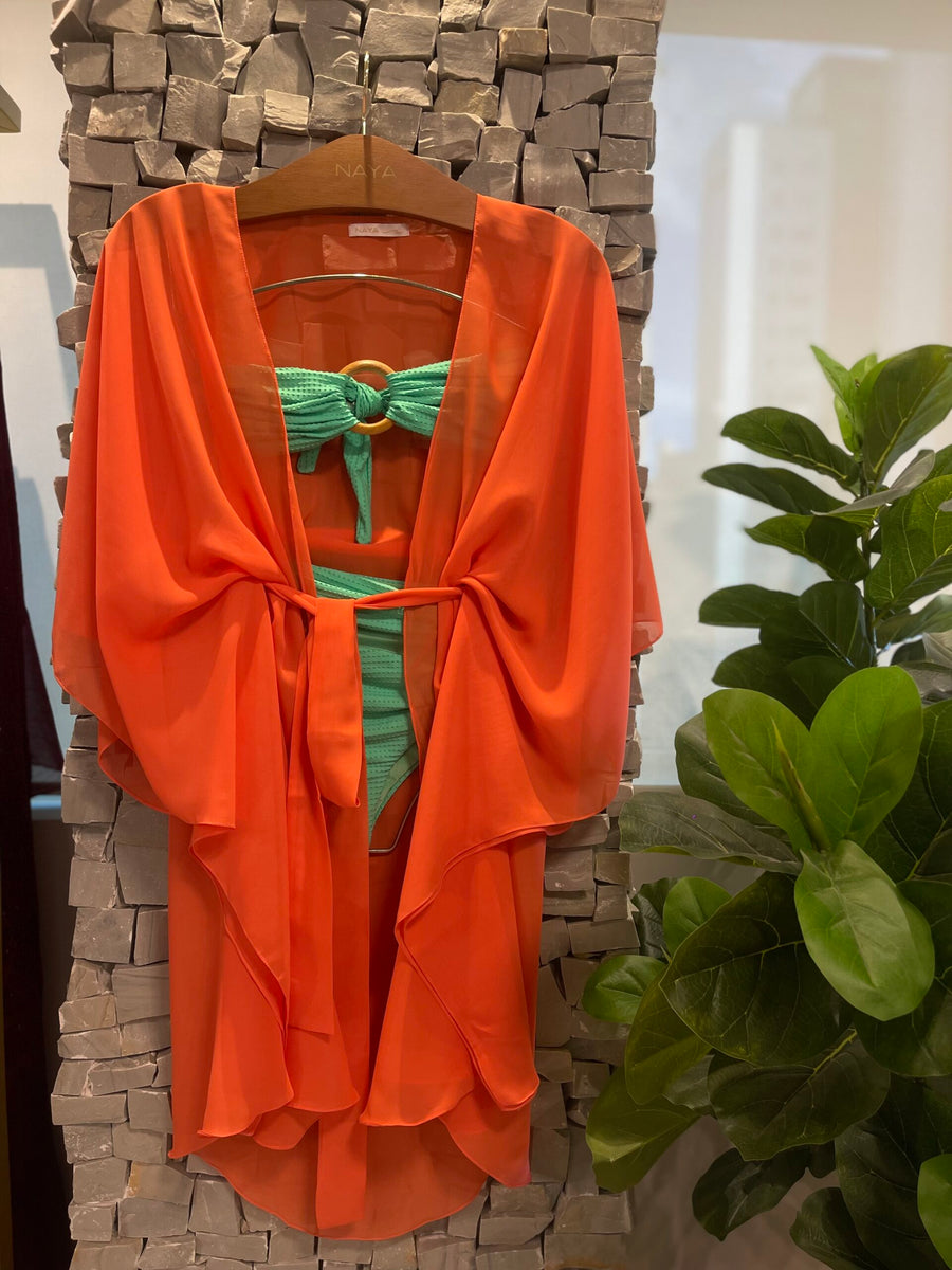 KAFTAN CURTO CORAL - NAYA Beachwear
