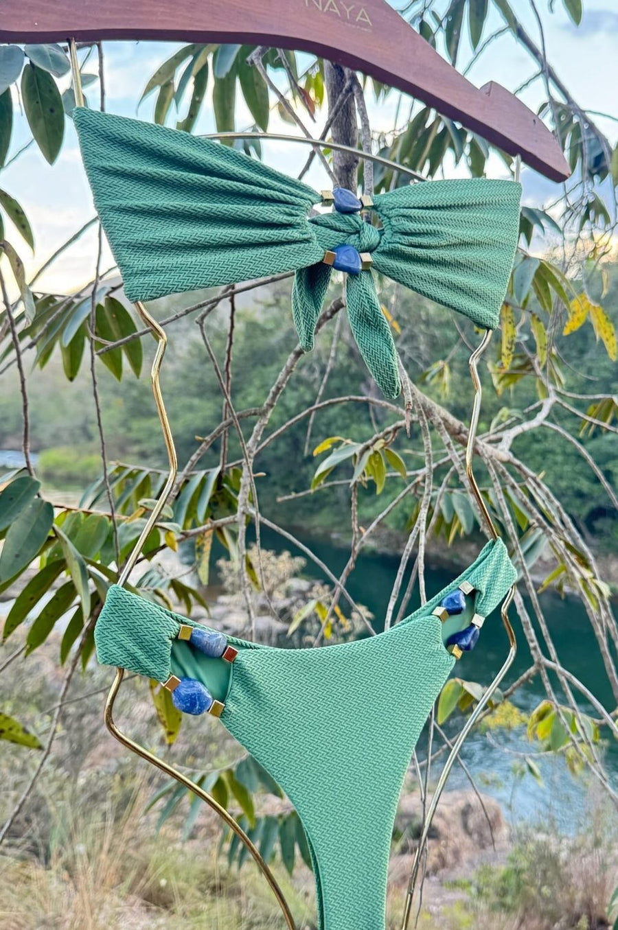 CALCINHA QUARTZO VERDE - NAYA Beachwear