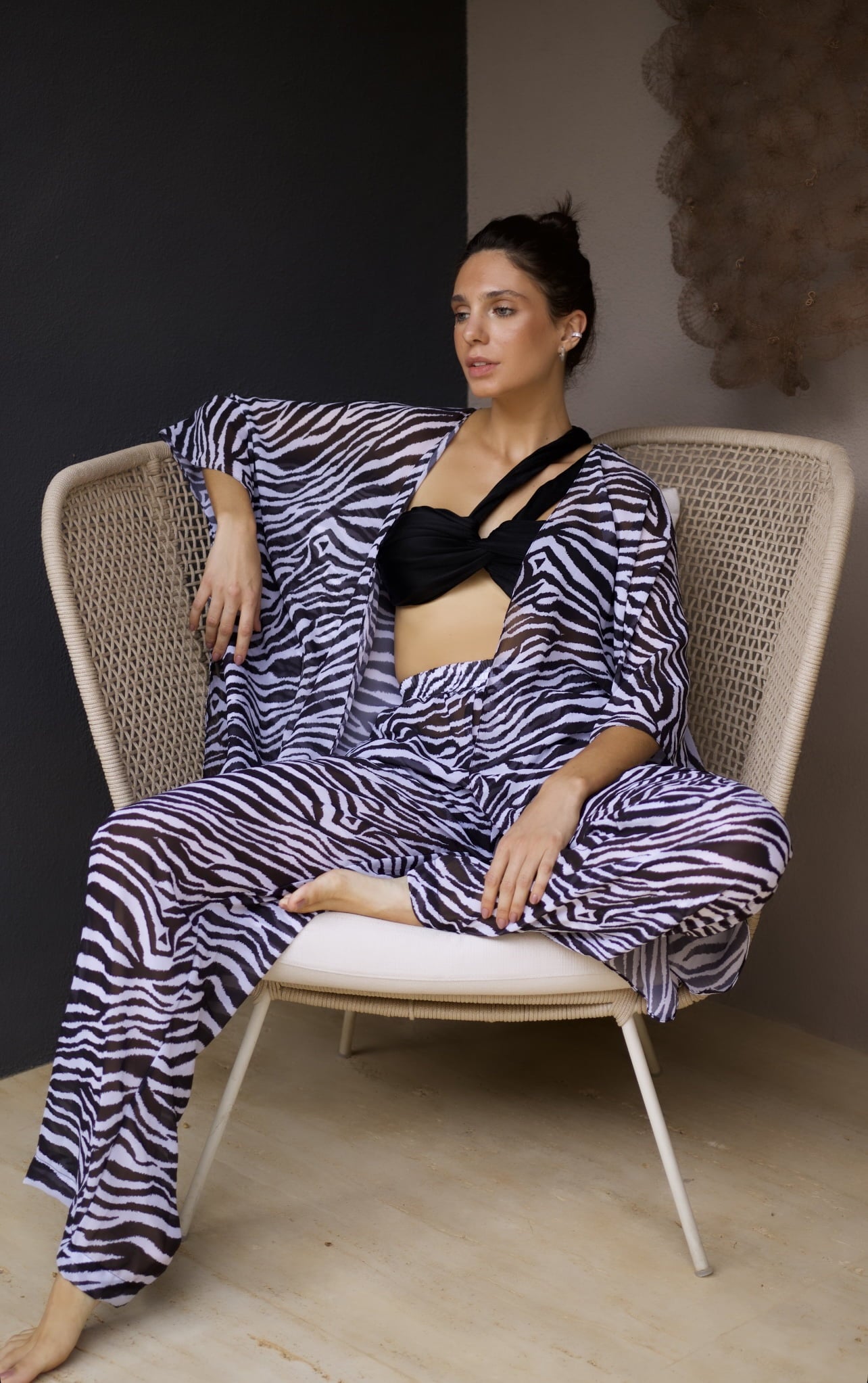 KAFTAN CURTO ZEBRA - imagem 7