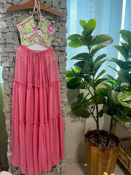 SAIA ANGRA PINK LUREX RETANGULO - imagem 5