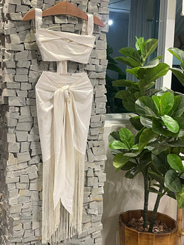 CONJUNTO FRANJAS TULUM OFF WHITE - imagem 1