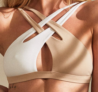 SALVADOR TOP NUDE/BRANCO