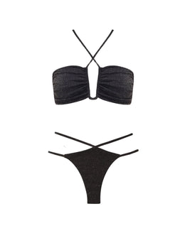 CALCINHA IBIZA LUREX PRETO - imagem 1