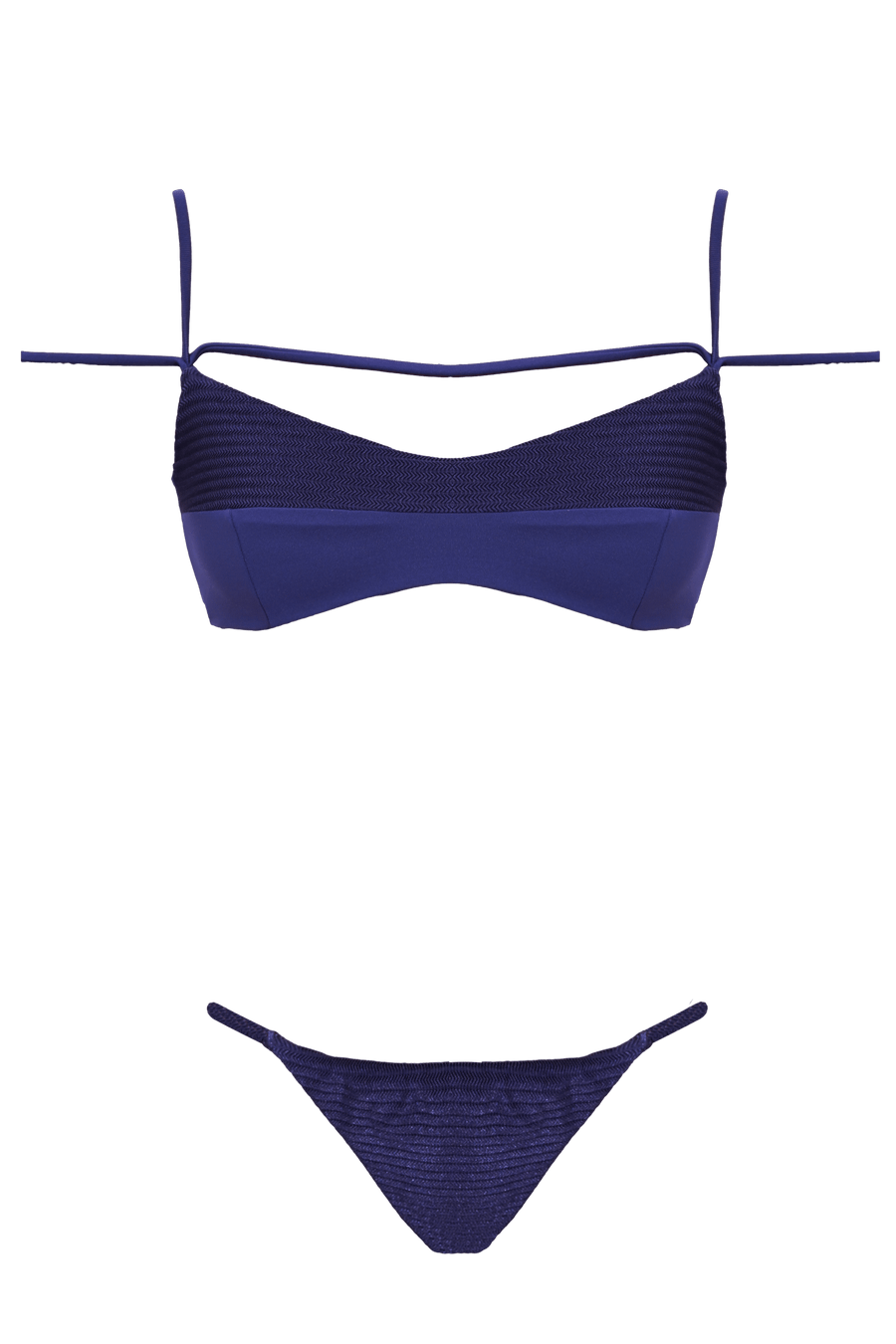 CALCINHA MALLORCA MARINHO - detalhe - NAYA Beachwear