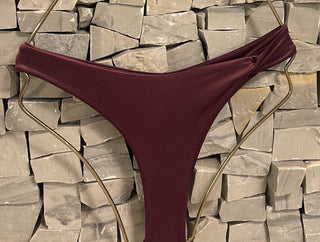 CALCINHA NICE BORDO