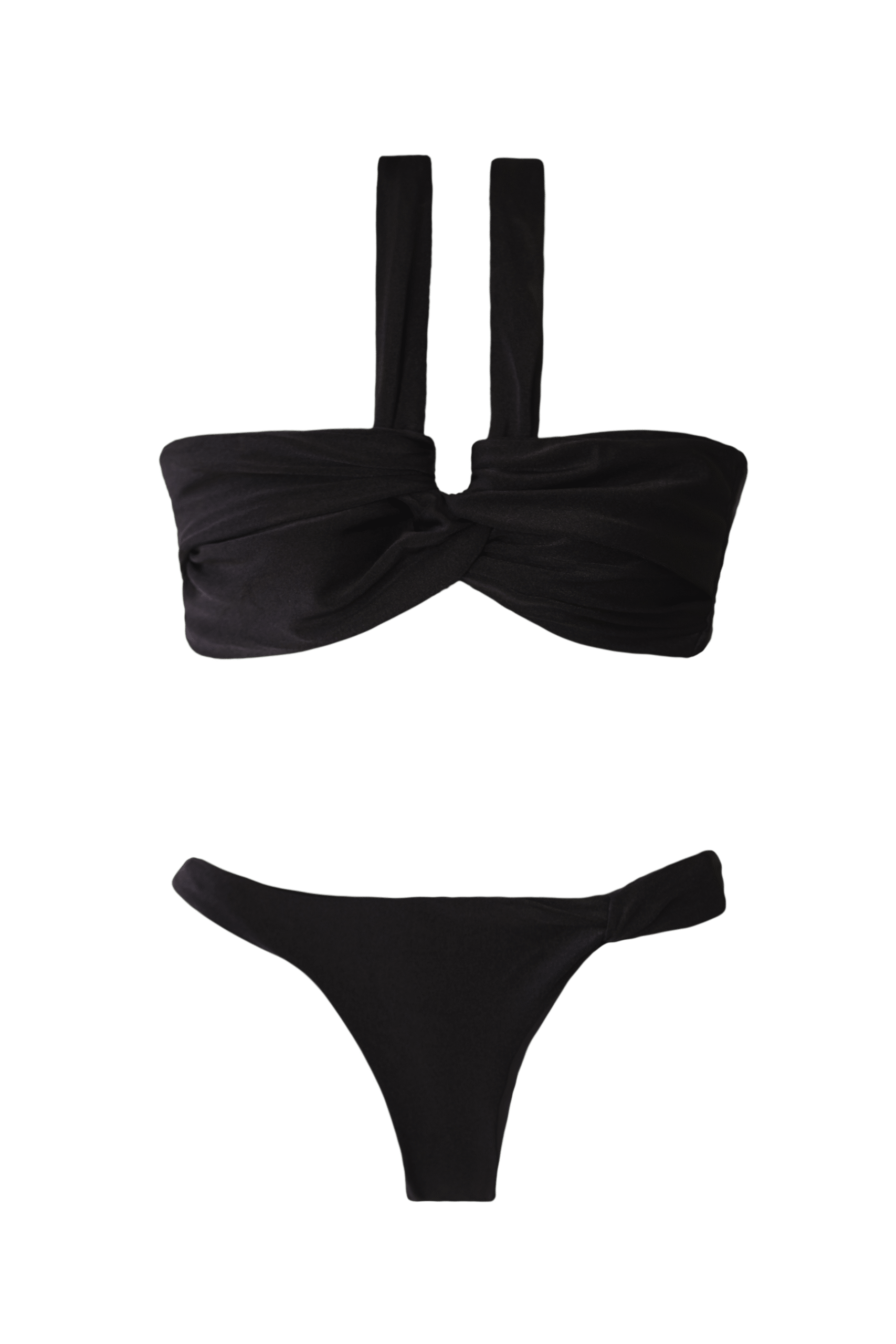 TOP NICE PRETO E CALCINHA NICE