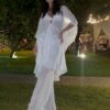 KAFTAN CURTO STRASS BRANCO